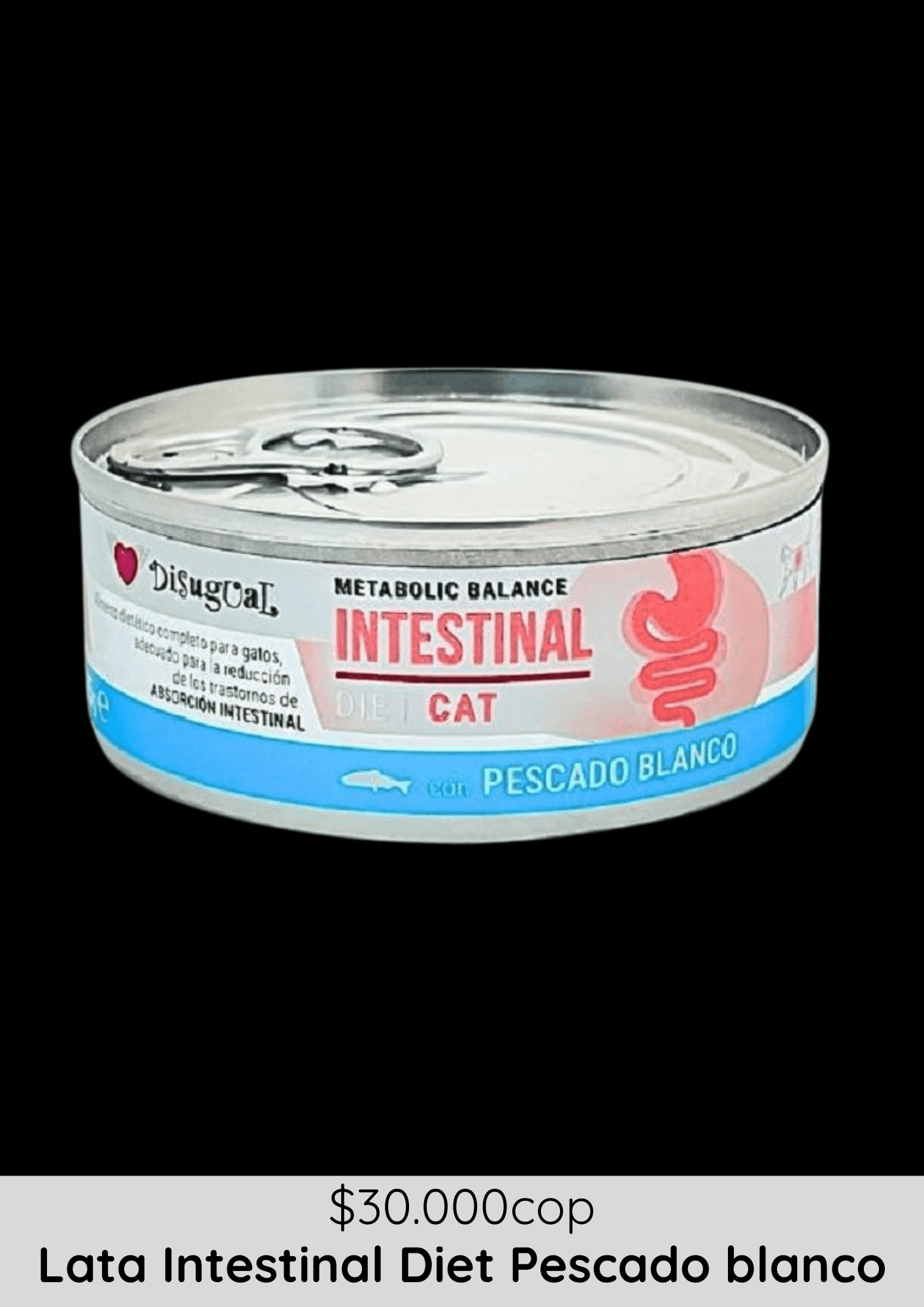 Lata Intestinal Diet Pescado blanco